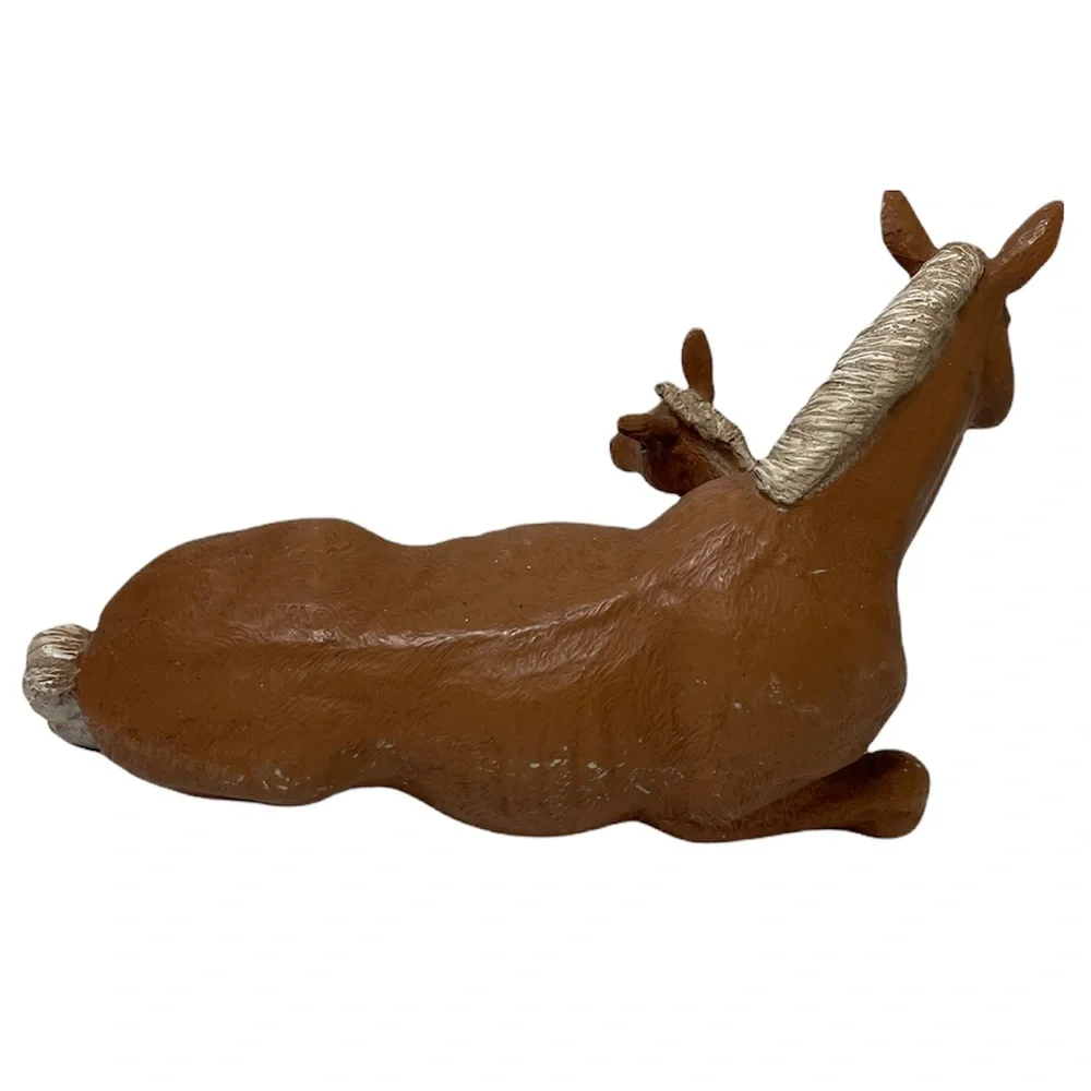 Vintage Antique Horse Sculpture Vintage 90s Homco Decor Farm Ranch Equestrian